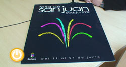 Presentación del cartel ganador para anunciar la Feria de San Juan 2009