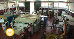Vara y Celdrán visitan la lavandería del Centro Especial Nuestra Señora de la Luz