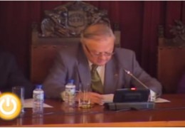 Pleno extraordinario de enero de 2010 del Ayuntamiento de Badajoz