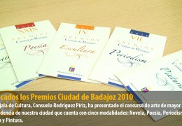 Convocados los Premios Ciudad de Badajoz 2010