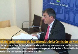 El Ayuntamiento informa de los acuerdos de la Comisión de Hacienda