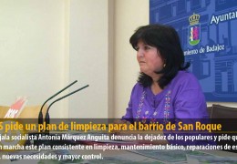 El GMS pide un plan de limpieza para el barrio de San Roque