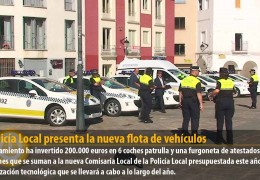 La Policía Local presenta la nueva flota de vehículos