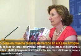 El IMSS pone en marcha talleres de verano en el Casco Antiguo