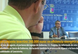 El Ayuntamiento invertirá 240.000 euros en eficiencia energética