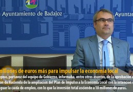 2,4 millones de euros más para impulsar la economía local