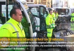 El Servicio de Limpieza refuerza su flota con 10 vehículos