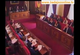 Pleno de noviembre de 2010 del Ayuntamiento de Badajoz