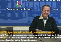 Villalba: «El Ayuntamiento está en disposición de consenso»