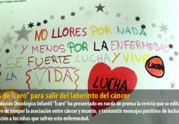 «Alas de Ícaro» para salir del laberinto del cáncer