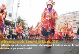Desfile de comparsas del Carnaval de Badajoz 2011