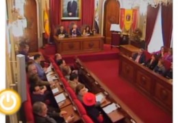 Pleno de marzo de 2011 del Ayuntamiento de Badajoz