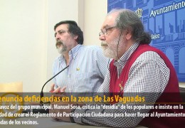 IU denuncia deficiencias en la zona de Las Vaguadas