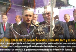 Arranca en IFEBA la III Edición de Ecuextre, Feria del Toro y el Caballo