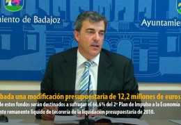 Aprobada una modificación presupuestaria de 12,2 millones de euros