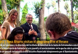 Fragoso y Rosa Álvarez visitan el programa Vive el Verano