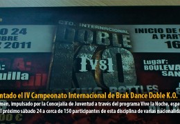 Presentado el IV Campeonato Internacional de Break Dance Doble K.O.