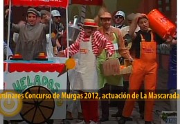 Actuación de La Mascarada (Preliminares 2012)