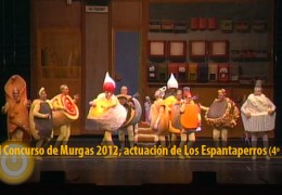 Actuación de Los Espantaperros (Final 2012, 4º puesto)