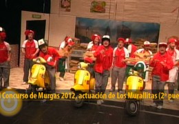 Actuación de Los Murallitas (Final 2012, 2º puesto)