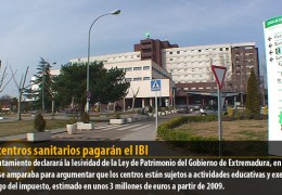 Los centros sanitarios pagarán el IBI