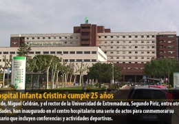 El Hospital Infanta Cristina cumple 25 años