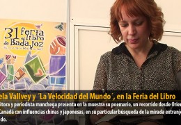 Ángela Vallvey y ´La Velocidad del Mundo´, en la Feria del Libro