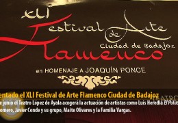 Presentado el XLI Festival de Arte Flamenco Ciudad de Badajoz