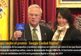 Badajoz recibe el premio `Google Ciudad Digital´
