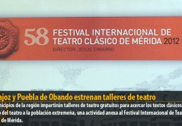 Badajoz y Puebla de Obando estrenan talleres de teatro