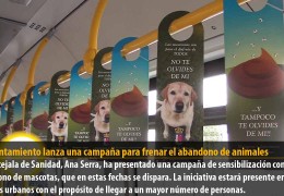 El Ayuntamiento lanza una campaña para frenar el abandono de animales
