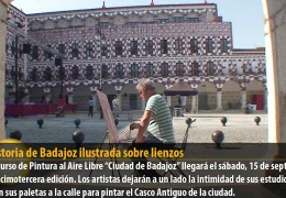 La historia de Badajoz ilustrada sobre lienzos