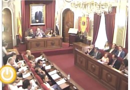 Pleno ordinario de Septiembre de 2012 del Ayuntamiento de Badajoz