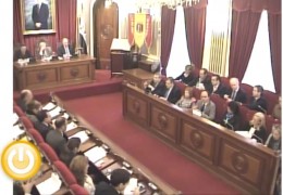 Pleno ordinario de noviembre de 2012 del Ayuntamiento de Badajoz