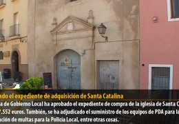 Aprobado el expediente de adquisición de Santa Catalina