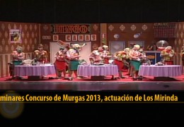 Actuación de Los Mirinda (Preliminares 2013)