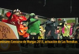 Actuación  de Las Nenukas (Preliminares 2013)