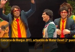 Actuación de Water Closet (2º puesto Final 2013)