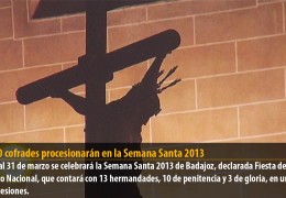 14.000 cofrades procesionarán en la Semana Santa 2013