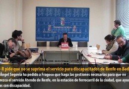 El GMS-R pide que no se suprima el servicio para discapacitados de Renfe en Badajoz