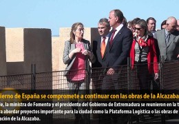 El Gobierno de España se compromete a continuar con las obras de la Alcazaba