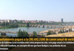 El ayuntamiento pagará a la CHG 492.330€ de canon anual de vertidos