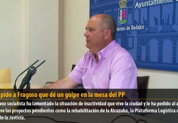 Vegas pide a Fragoso que dé un golpe en la mesa del PP