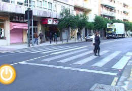 Comienza a funcionar el primer paso de peatones inteligente en la ciudad
