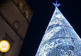 Badajoz enciende las luces de la Navidad