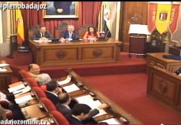 Pleno ordinario de abril de 2015 del Ayuntamiento de Badajoz