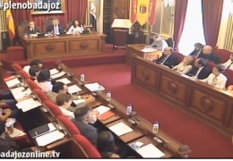 Pleno ordinario de octubre 2015 del Ayuntamiento de Badajoz