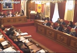 Pleno ordinario de enero 2016 del Ayuntamiento de Badajoz