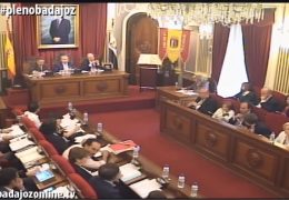 Pleno ordinario de mayo de 2016 del Ayuntamiento de Badajoz