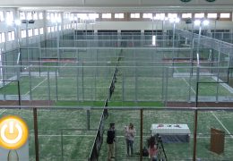 Inauguradas las primeras instalaciones de Pádel Indoor en Badajoz
